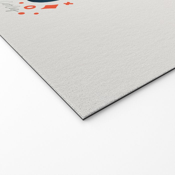 Slay the Day - Coral & Pink Welcome Mat Gallery Image 2