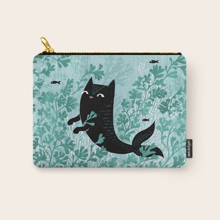 Undersea (Mint Remix) Carry All Pouch Gallery Image 1