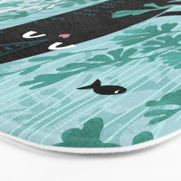 Undersea (Mint Remix) Bath Mat Gallery Image 3
