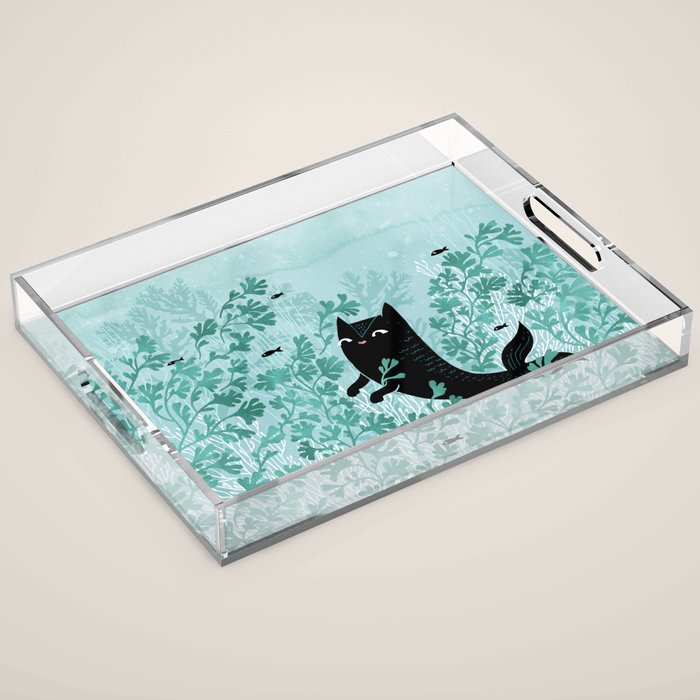 Undersea (Mint Remix) Acrylic Tray Gallery Image 1