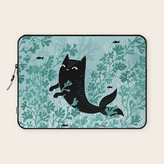 Undersea (Mint Remix) Laptop Sleeve Gallery Image 1