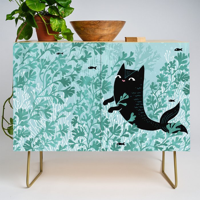 Undersea (Mint Remix) Credenza Gallery Image 1