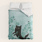 Undersea (Mint Remix) Comforter Gallery Image 6