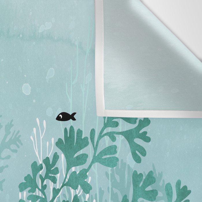 Undersea (Mint Remix) Wall Tapestry Gallery Image 3
