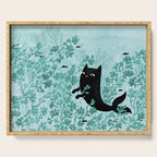 Undersea (Mint Remix) Serving Tray Gallery Image 1