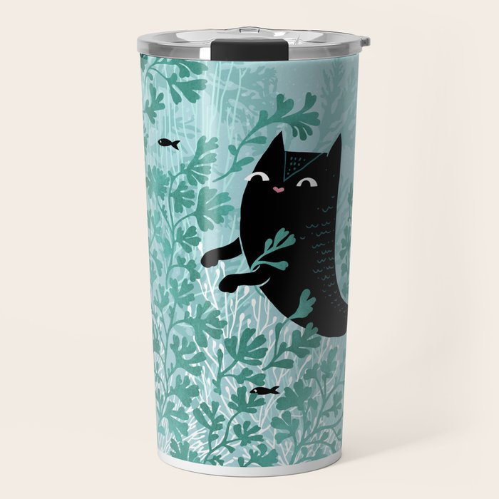 Undersea (Mint Remix) Travel Mug Gallery Image 1