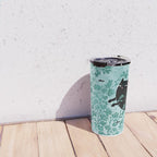 Undersea (Mint Remix) Travel Mug Gallery Image 4