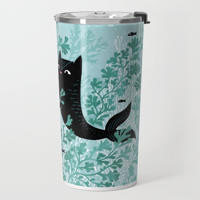 Undersea (Mint Remix) Travel Mug Gallery Image 2