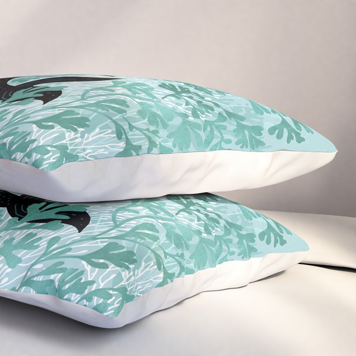 Undersea (Mint Remix) Pillow Sham Gallery Image 3