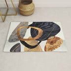 Abstract Pebbles III Rug Gallery Image 1