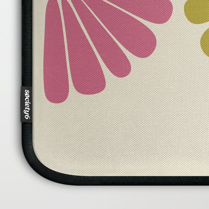 Retro Summer Daisies VIII Laptop Sleeve Gallery Image 3