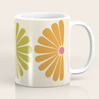 Retro Summer Daisies VIII Coffee Mug Gallery Image 1