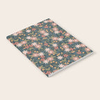 Retro Boho Oasis Tropical Ditsy Floral Notebook Gallery Image 2