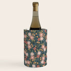 Retro Boho Oasis Tropical Ditsy Floral Wine Chiller Gallery Image 3