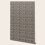 Retro Boho Oasis Tropical Ditsy Floral Wallpaper Gallery Image 2