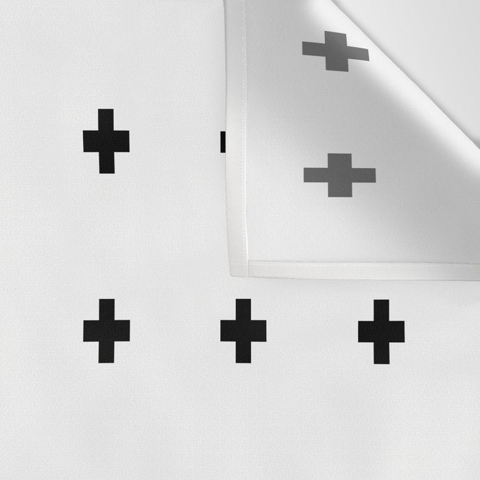 Swiss Cross White Small Wall Tapestry Gallery Image 3