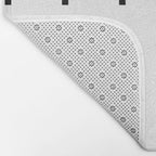 Swiss Cross White Small Bath Mat Gallery Image 2