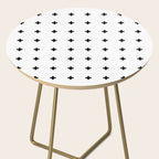 Swiss Cross White Small Side Table Gallery Image 2