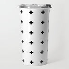 Swiss Cross White Small Travel Mug Gallery Image 2