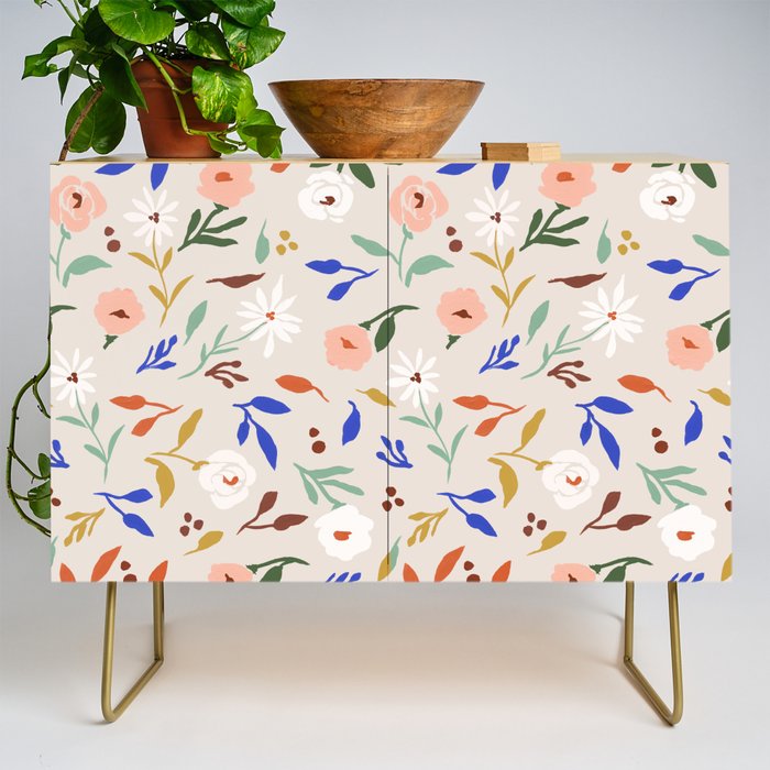 Tulum Floral Credenza Gallery Image 1