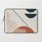 Minimal Abstract Shapes 4 Laptop Sleeve Gallery Image 1