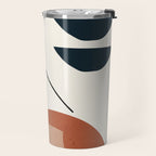 Minimal Abstract Shapes 4 Travel Mug Gallery Image 2