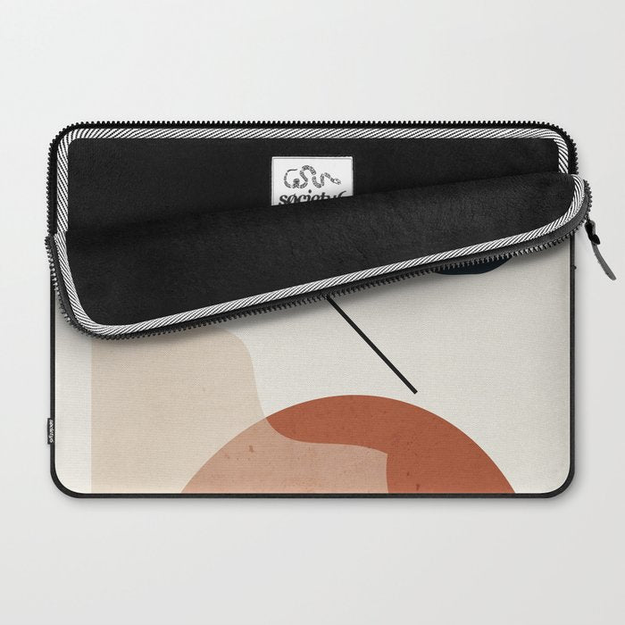 Minimal Abstract Shapes 4 Laptop Sleeve Gallery Image 2