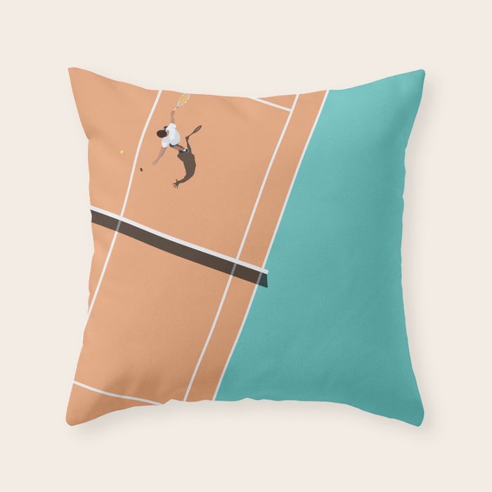Aced  Throw Pillow Gallery Image 1