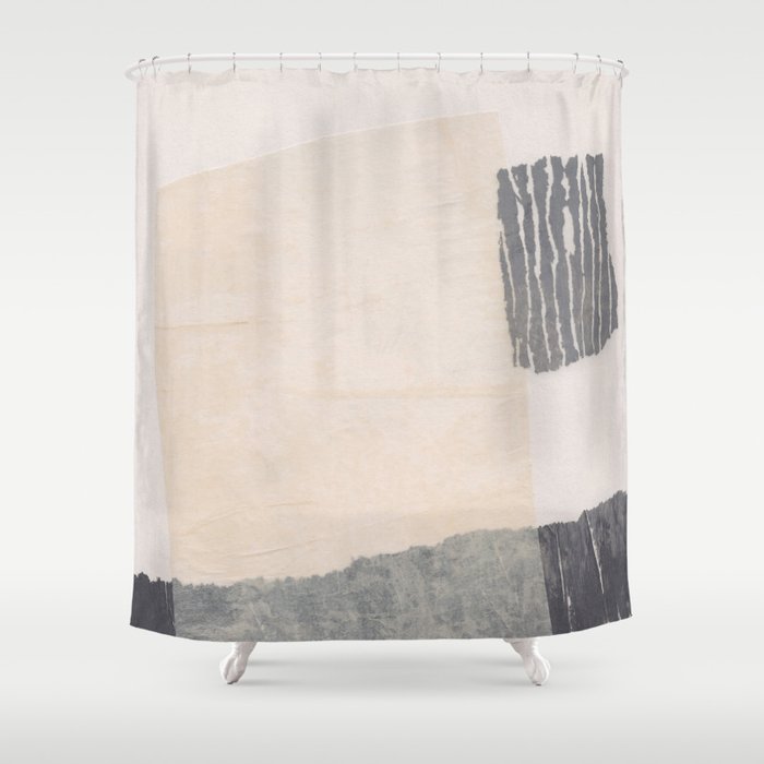 Abstract Composition #1 Shower Curtain Gallery Image 1