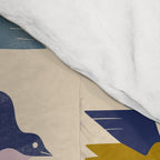 Four Birds Grid Comforter Gallery Image 4