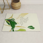 "One Day You Will Look Back And Find: You Were Growing In Ways You Could Not See At The Time." Rug Gallery Image 1