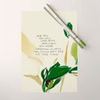 "One Day You Will Look Back And Find: You Were Growing In Ways You Could Not See At The Time." Wrapping Paper Gallery Image 1
