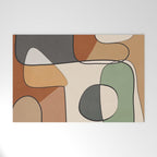 Abstract Line Art 10 Welcome Mat Gallery Image 1