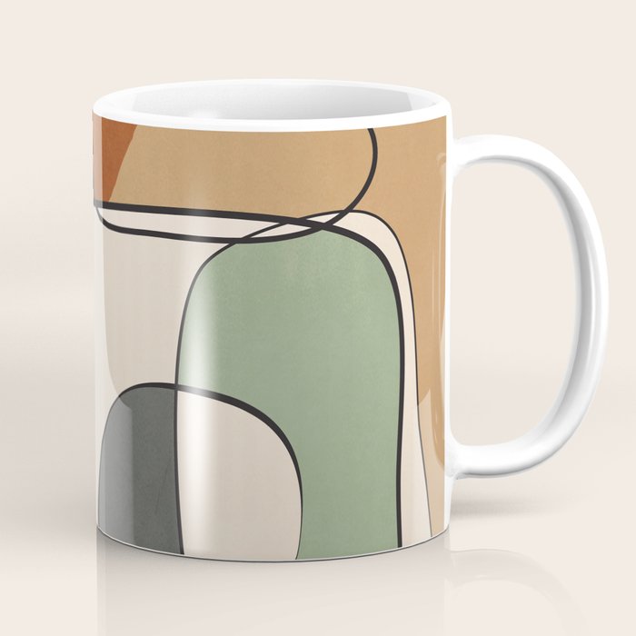 Abstract Line Art 10 Coffee Mug Gallery Image 1
