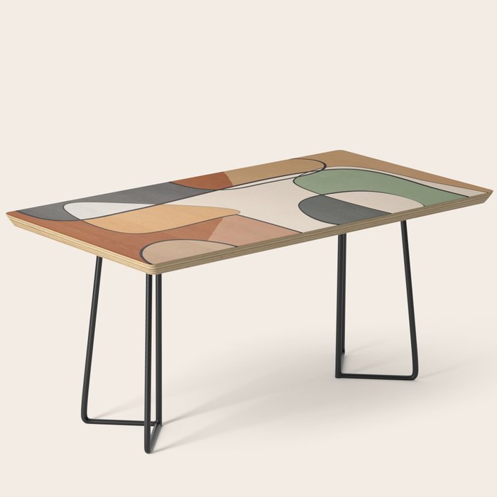 Abstract Line Art 10 Coffee Table Gallery Image 1