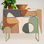 Abstract Line Art 10 Credenza Gallery Image 1