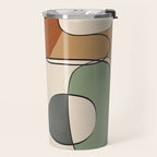 Abstract Line Art 10 Travel Mug Gallery Image 2