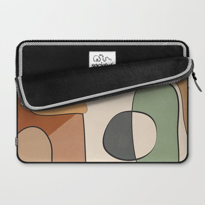 Abstract Line Art 10 Laptop Sleeve Gallery Image 2