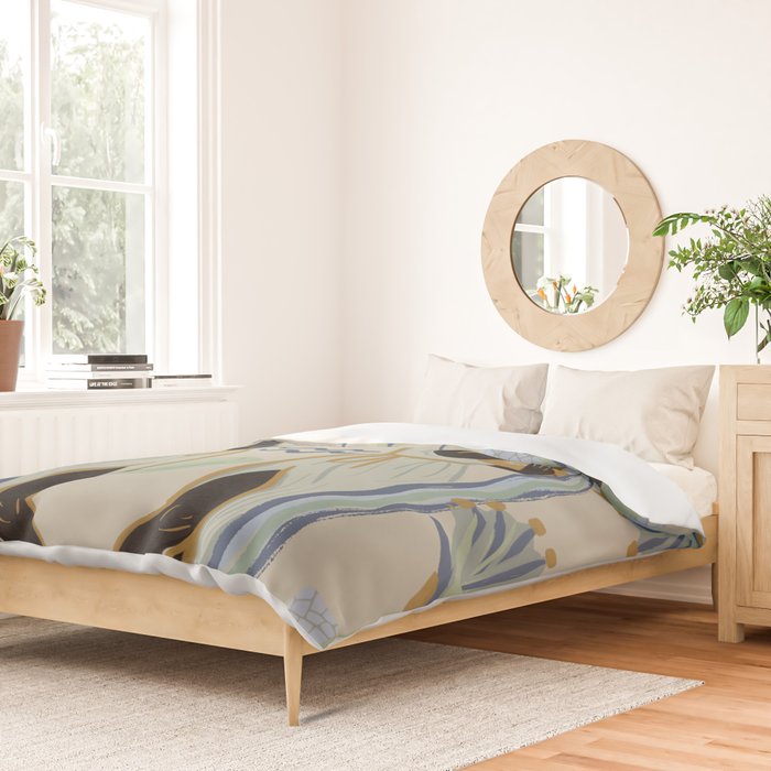 Aquarian's Pour Duvet Cover Gallery Image 2