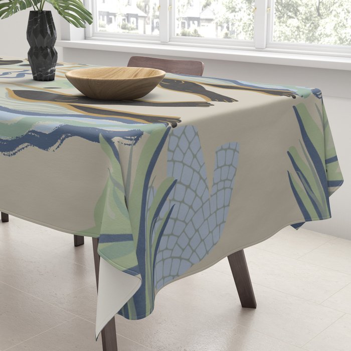 Aquarian's Pour Tablecloth Gallery Image 3