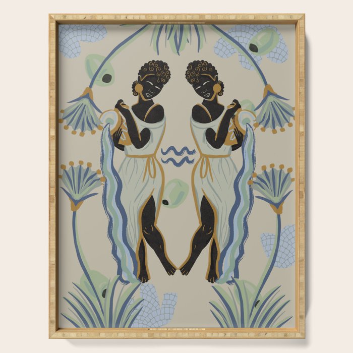 Aquarian's Pour Serving Tray Gallery Image 1