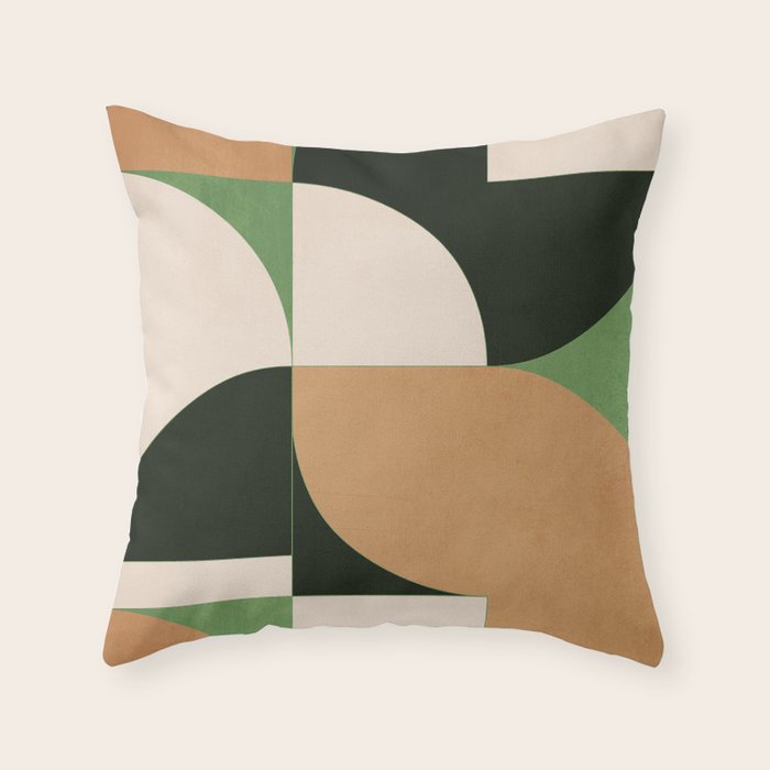 Geometric Shapes 250 Throw Pillow Gallery Image 6