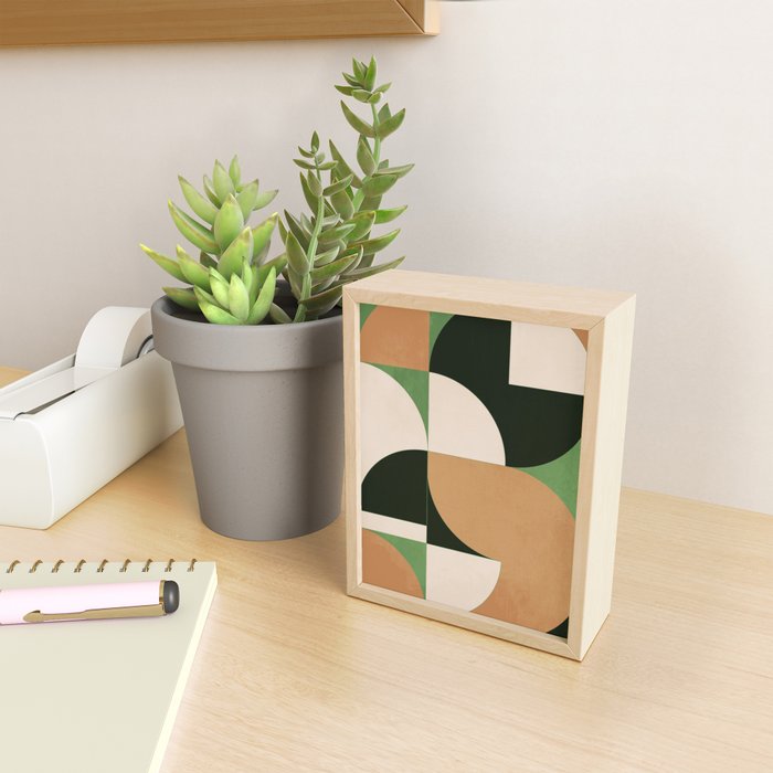 Geometric Shapes 250 Mini Art Print Gallery Image 2