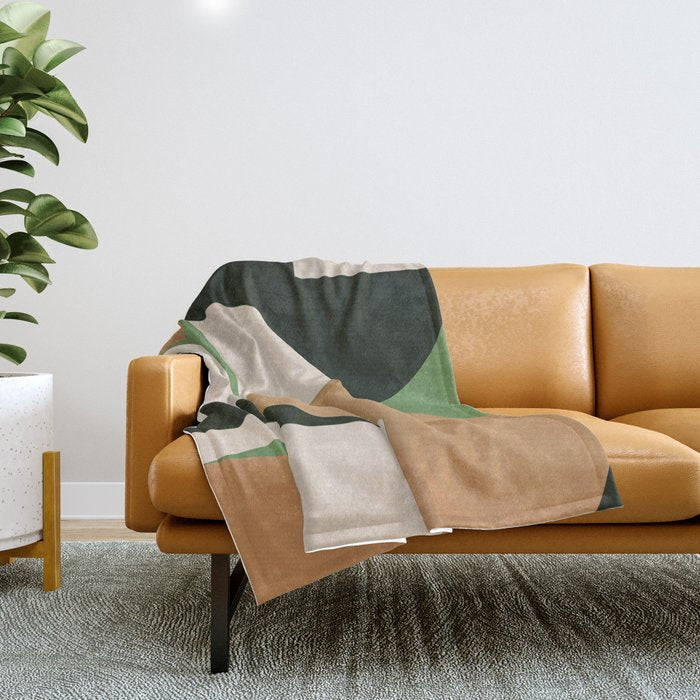 Geometric Shapes 250 Throw Blanket Gallery Image 1