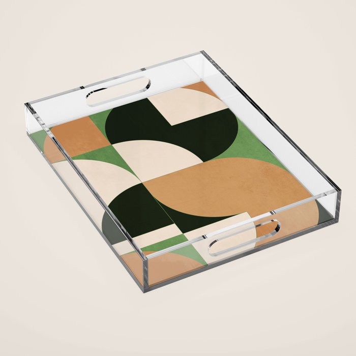 Geometric Shapes 250 Acrylic Tray Gallery Image 1
