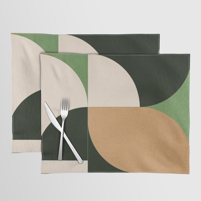 Geometric Shapes 250 Placemat Gallery Image 1