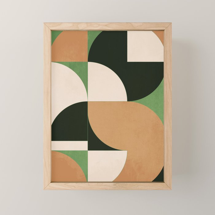 Geometric Shapes 250 Mini Art Print Gallery Image 1
