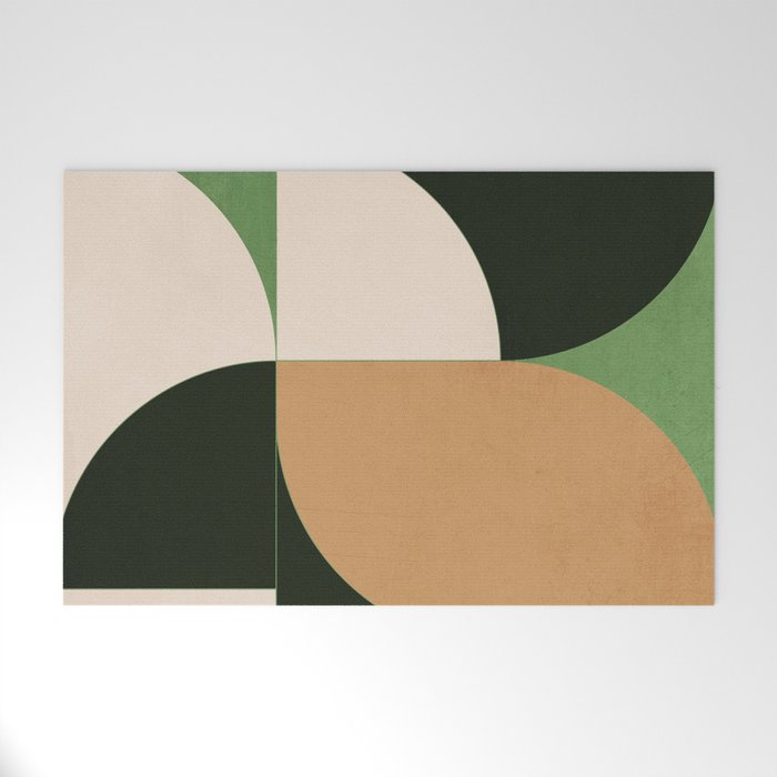 Geometric Shapes 250 Welcome Mat Gallery Image 1