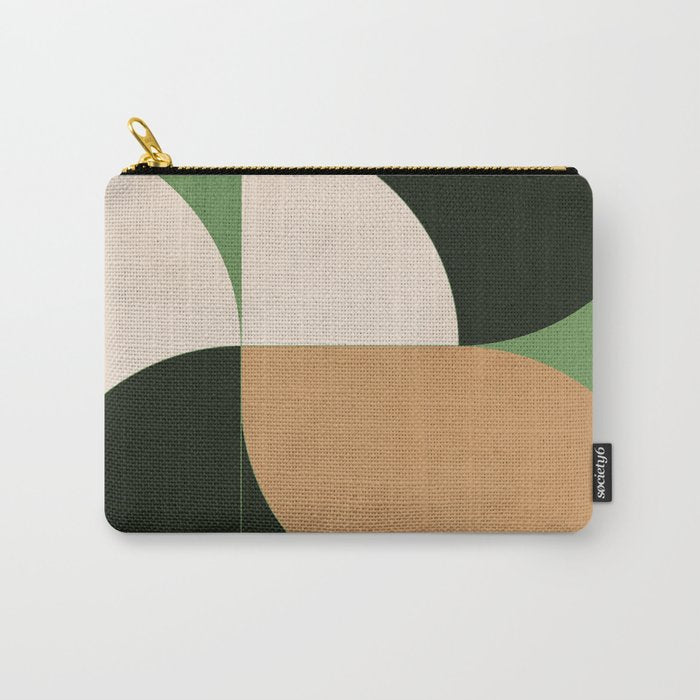Geometric Shapes 250 Carry All Pouch Gallery Image 1