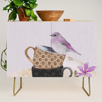 Bird in tea cup Credenza Gallery Image 1
